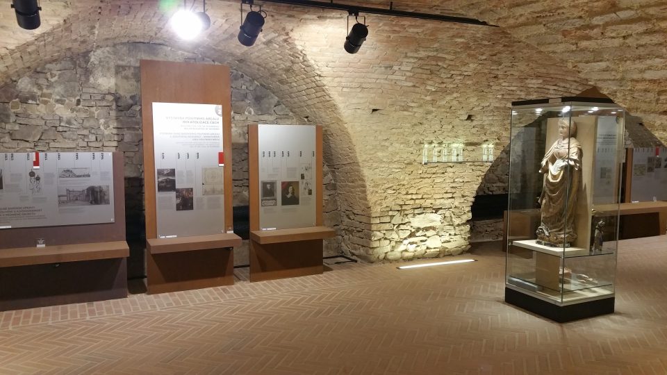 V podzemí můžete navštívit Svatohorské muzeum